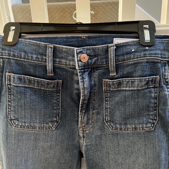 Gap 7’s flare leg high rise jeans size 6p. - Picture 2 of 5